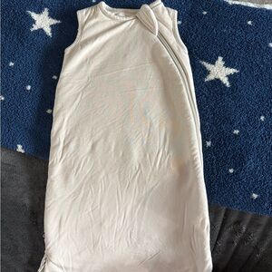 Cream Sleeveless Baby Sleep Sack